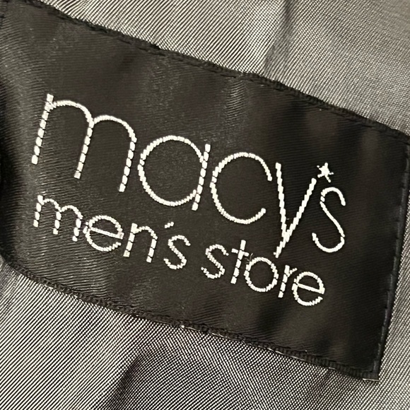 Lauren Ralph Lauren Men’s Blazer Suit Jacket Size 42 R Wool Gray Glen Plaid - Picture 8 of 15